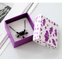 2017 Square Gift Box Custom Fashion Paper Jewelry Box/Jewelry Box Packaging for necklace