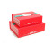 Foldable storage box/red folding box/foldable gift box/flexible packaging box/custom flat box/foldable magnetic gift box in EECA Packaging China