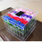 Fashion box Cheap waterproof square clear acrylic packaging box for flowers in EECA