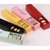 Maccaron drawer box/Maccaron packaging box/colorful Maccaron box in EECA