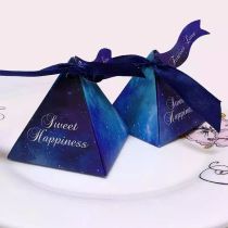 2018 Fashion star series box/Chocolate box/candy box with ribbon in EECA China