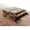 Customized Cardboard Drawer Box/Personality Paper Drawer box with 2 Drawers in EECA