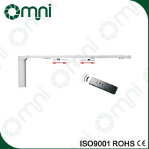 New Motorized Curtain Rods 100-240V Remote Control Curtains On Flexible Metal Rod Silently China Best Factory Supply Best Pirce For Wholesale Customer