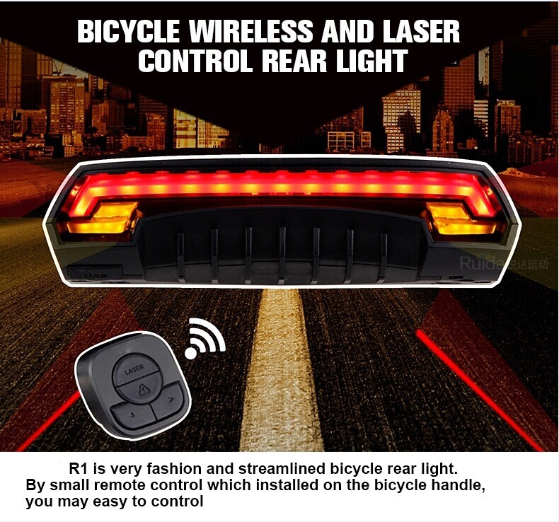 bicycle laser light logo