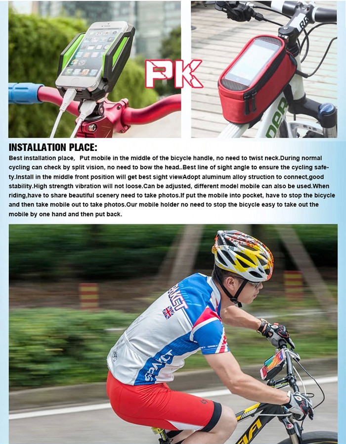 mobile phone holders for bicycles