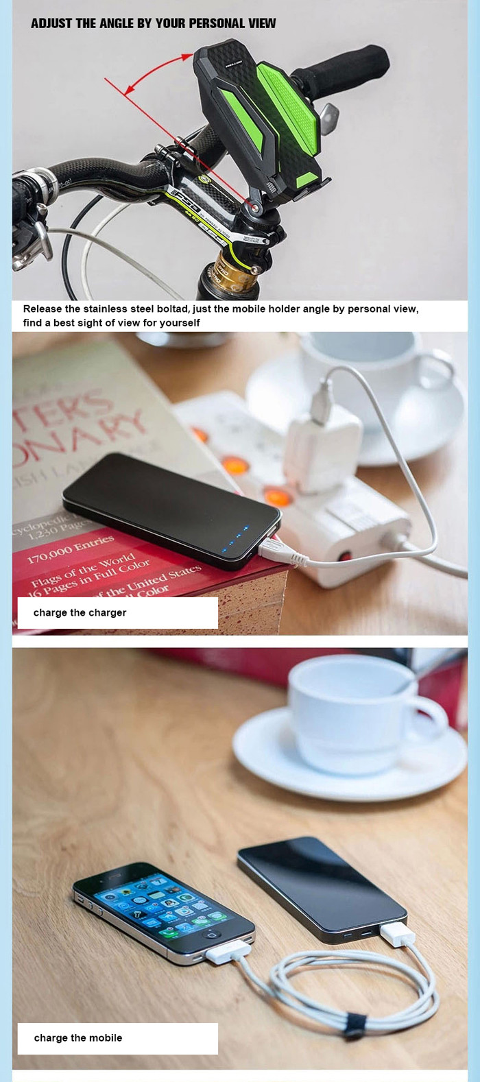 smart phone charging kit