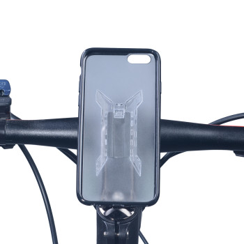Easy installation bicycle phone holder with mount system