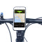 Easy installation bicycle phone holder with mount system