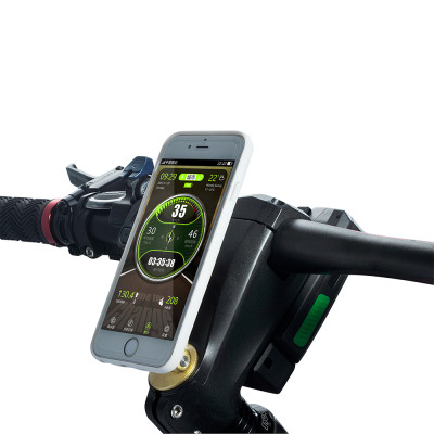 2016 Bluetooth Smart Bike Handlebar Stem 2-in-1 with Cycle Computer by Smartphone APP Screen Display