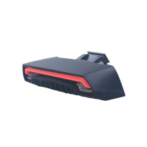 rechargeable bicycle laser beam turn rear tail light