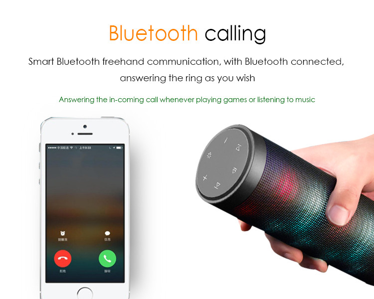 touch control bluetooth speaker