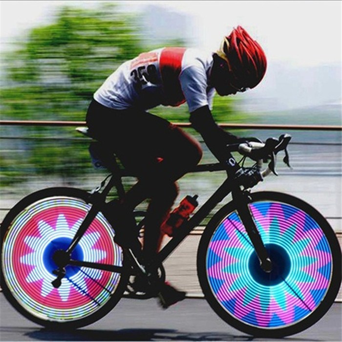 hot bicycle wheel light