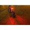 LED laser beam bicycle tail turning  light