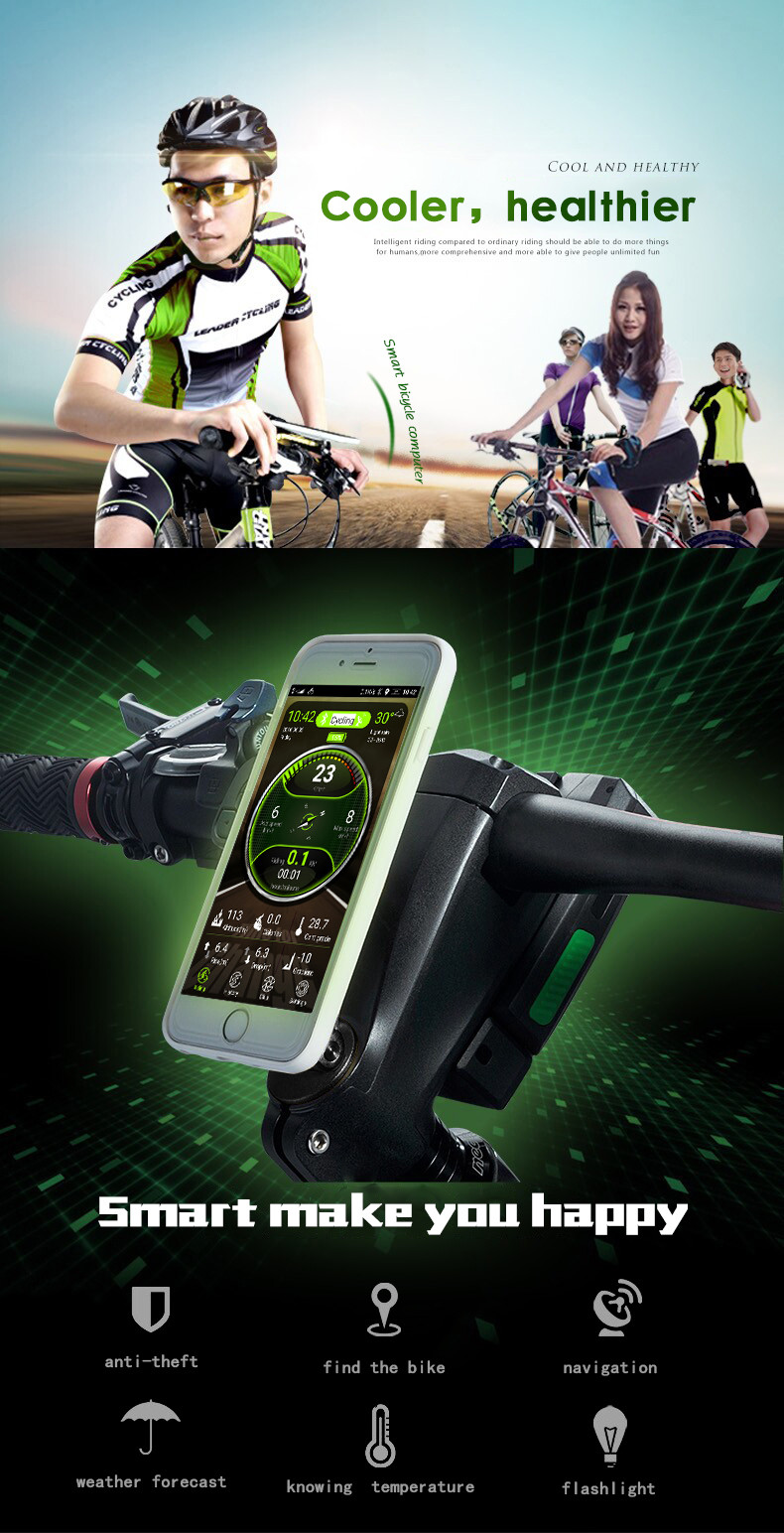 bicycle computer gps heart rate