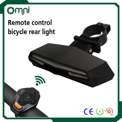 Waterproof safety laser beams lamp, warning flashing turn signals bicycle LED rear light, bicycle dynamo light set