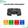 unique scan QR code unlock APP control gps bike lock bluetooth for bike sharing system