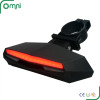 New arrival CE/ROHS/FCC led remote control intelligent Bike laser light with rear light
