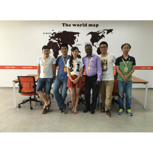 Mr. Thiruvengadam Jayaram report to Vector Magnet HQ in Hangzhou.