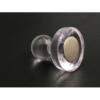 cone magnets with acrylic housing