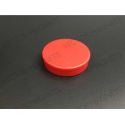 Memo Magnet Red round with plastic housing