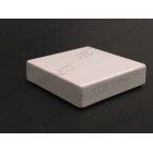 Memo Magnet Ferrite Square White with plastic housing
