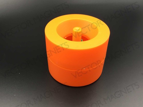 Paper clip dispenser Orange