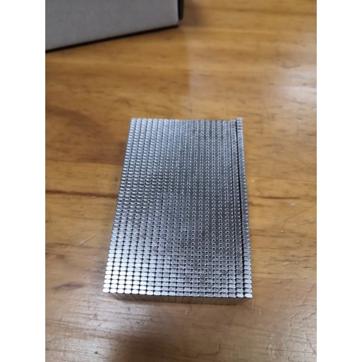 Relationship between the size of magnet and its suction