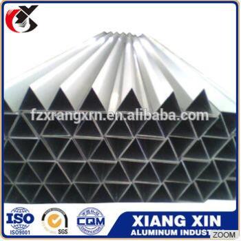 the fine material 26mm aluminum tube ,triangle aluminum tube