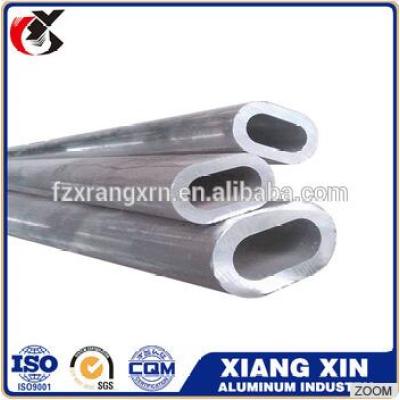 professional produce aluminum extrusion oval tube supplier