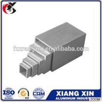 custom thin wall aluminum square hollow tube wholesale