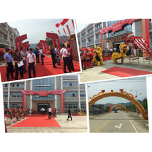 Xiang Xin height stands top of the world - mussels Branch special aluminum project commissioning ceremony ended