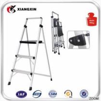 3 aluminum alloy rubber step ladder with plastic step for truck