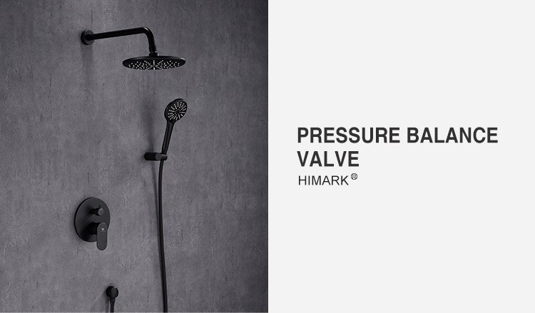 pressure balance shower valve