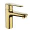 Luxury bathroom gold mono wash basin mixer taps for OEM