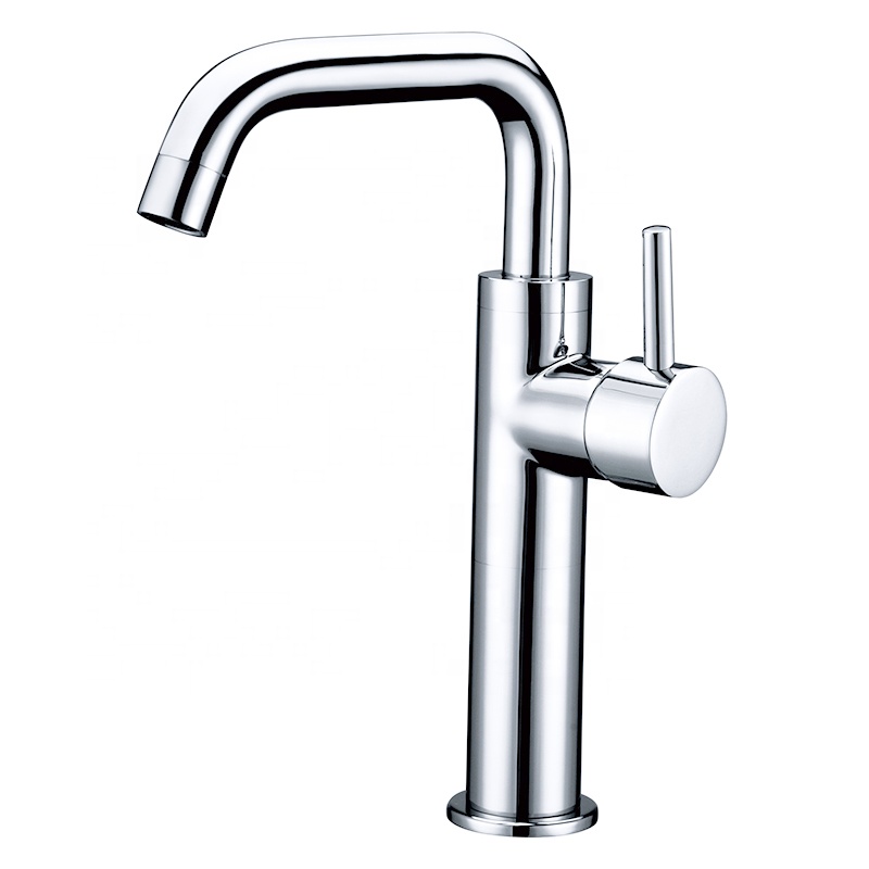 Single handle brass bathroom faucets with cUPC certified