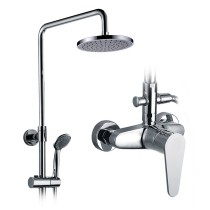 Hotel project single-handle shower faucets with handheld and heads