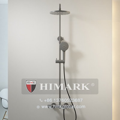 HIMARK dual handle brass bathroom thermostatic mixer shower
