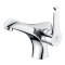 Single handle chrome wash basin taps for bathroom
