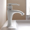 Euro-design modern chrome single hole lavatory faucet