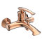 Contemporary exposed single handle mixer shower taps