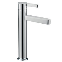 Euro-style single handle bathroom vanity sink faucet