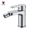 Single-handle single hole bathroom bidet faucets in chrome