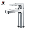 High end single handle bathroom basin faucets