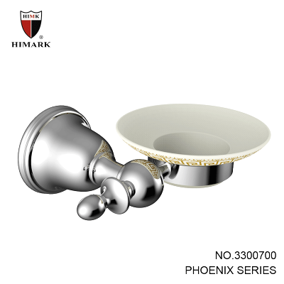 Modern brass soap dish holder chrome polish wall soap dish