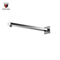 High quality 410mm polished brass straight shower arm