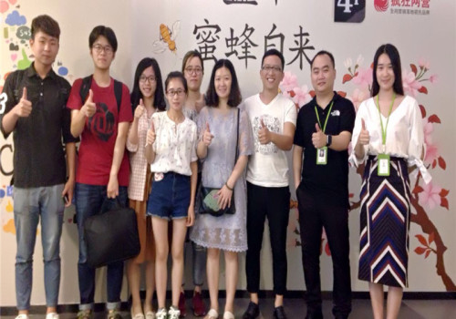 在杭州参加培训班