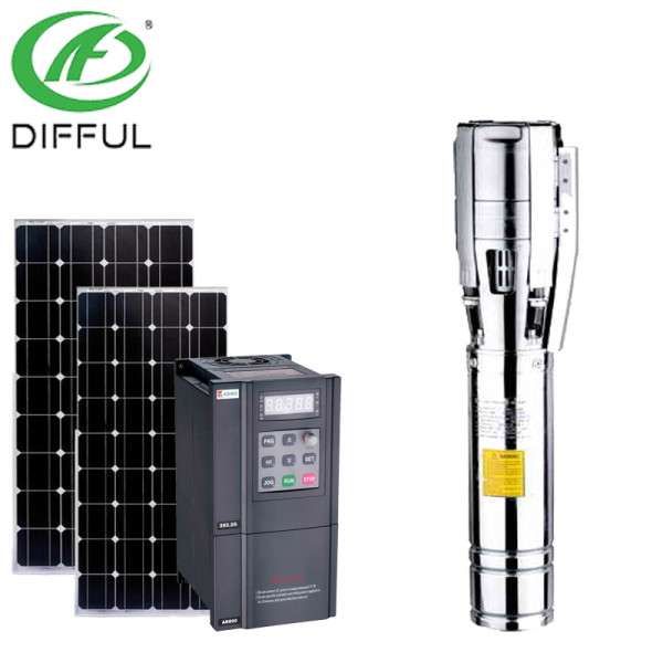 pompe à eau solaire pour l'agriculture Pompe à eau solaire submersible 24v en Afrique du Sud