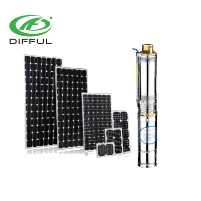 150 واط منخفضة الطاقة الشمسية مضخة غاطسة النفث المضخة الشمسية مع تحكم mppt