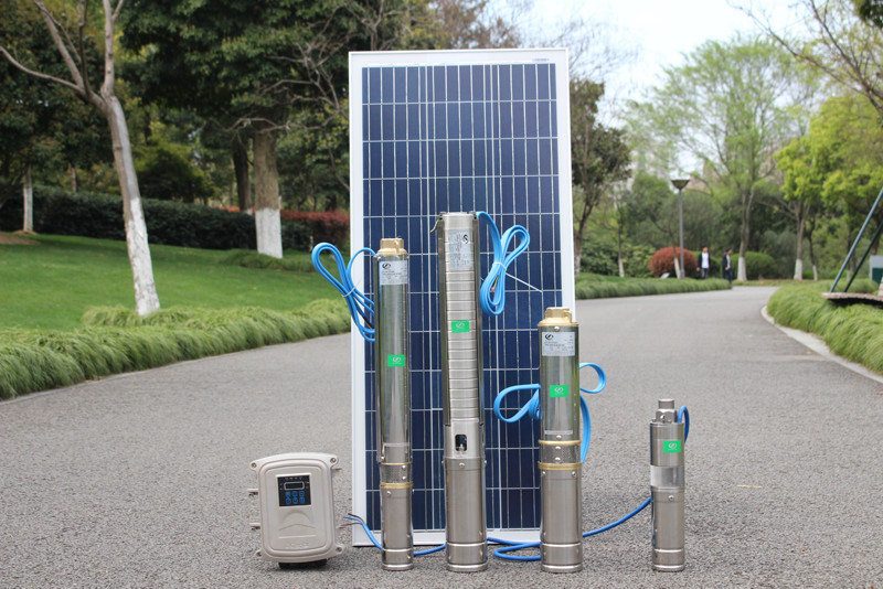 4 inch solar powered pump