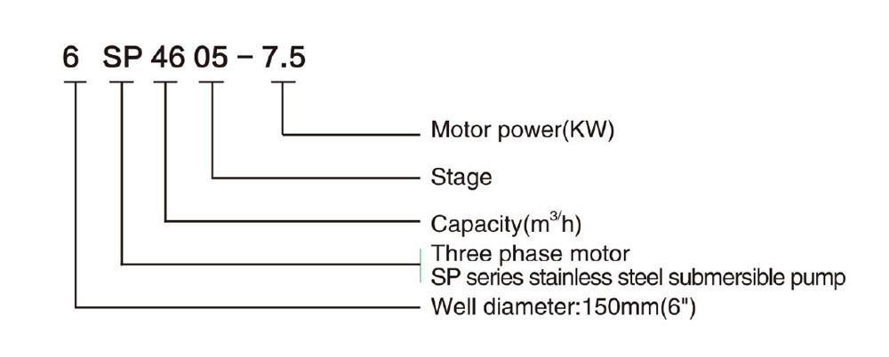 6SP46 SUBMERSIBLE PUMPE FÜR GUT